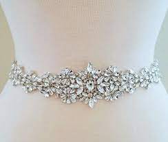 Sale Wedding Belt Bridal Belt Sash Belt Crystal Etsy In 2021 Wedding Sash Belt Rhinestone Belt For Dress Wedding Belts