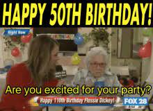 This best gift for dad's 50th birthday is easy to find on the internet. Happy Birthday 50 Gifs Tenor
