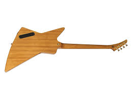 Fixed bridge, bass korina, handle 34 made of one piece with the body, 22 frets key mahogany. Epiphone Korina Explorer Bass Antique Natural Limited Edition Esse Music Store