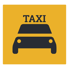 Taxi Icon Sign PNG & SVG Design For T-Shirts