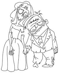 This is a very common question—and, yes, one hand is better than the other. Ilustracion Del Outlined Zombie Wedding Bride Id 131806270 Imagen Libre De Regalias Stocklib