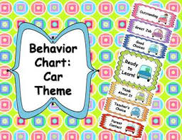 Behavior Clip Chart Car Theme
