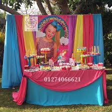 Jojo Siwa Candy Bar A Challenging New Trend For Girls Birthday Theme With No Reference From Internet Co Jojo Siwa Birthday Girl Birthday Themes Birthday Theme