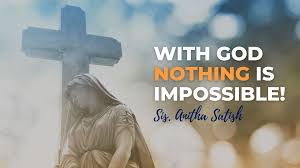 8 the lord will send a blessing on your barns and on everything you put your hand to. With God Nothing Is Impossible