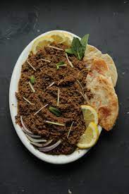 Pakistani Dum Ka Keema Spicy Smoked Ground Beef Flour Spice Recipe Keema Recipes Rice Side Dish Recipes Minced Beef Recipes
