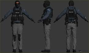 Professional Swat Soldaty Personazhi Arhiv Fajlov Pack 3d Models Apocalypse Character 3d Model Character Character Poses