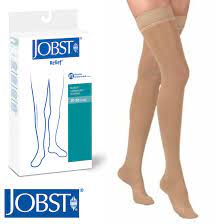 Jobst Relief Stockings 20 30 Mmhg Thigh Compression Therapeutic Closed Toe Socks Ebay