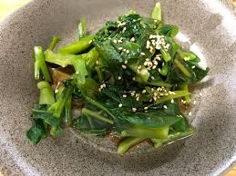ポン酢でさっぱり美味しい夏の葉野菜 つるむらさき はbカロテンが豊富 スーパーアスリートフードジャマイカの葉野菜 Callaloo カラルー を沖縄から世界へ