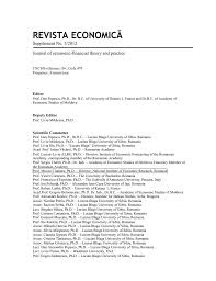 De ce trebuie să studiezi la această facultate? Revista EconomicÄƒ Stiinte Economice