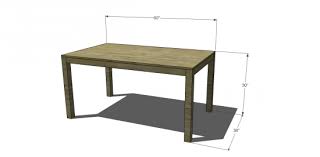 It is not certain who designed the parsons table, and it may have been the result of a class project, but prototypes exist in the early work of both the french interior designer jean. Free Diy Furniture Plans To Build A West Elm Inspired Parsons Table The Design Confidential