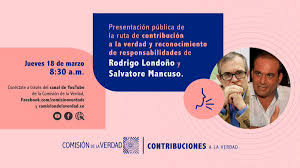 Los señalados habían sido capturados el 28 de abril de 2021 por su presunta participación en ataques contra la fuerza pública el 9 y 10 de septiembre de 2020, en protestas por la muerte de. Peter Ptassek Embajador De Alemania En Colombia On Twitter Nuevo Paso Contundente Hacia La Verdad Que Timochenko Y Mancuso Empiecen A Hablar Hoy Ante Comisionverdadc Representa Gran Avance Hacia Esclarecimiento De