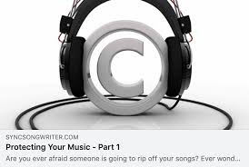 Protecting Your Music Part 1 Sync Songwriter Your Music Music Told You So