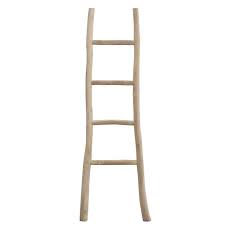 Stoer landelijk oud vergrijsd houten ladder lekker robuust decoratie laddertje handdoekenrek ladder trap trapje sober. Decoratieve Ladder Roel Teakkleur 160x55x5 Cm Decoratieve Ladders Houten Ladder Ladder Decor