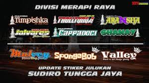 Ada juga tradisi memeluk atau mencium. Stiker Julukan Sudiro Tungga Jaya Stj Update Divisi Merapi Raya Team Jogja Youtube