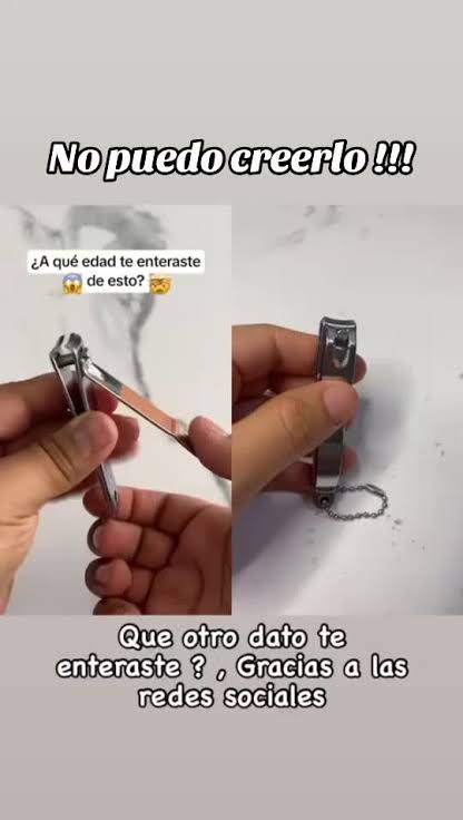 Descubre el secreto del cortaúñas | TikTok
