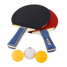 2 Adet Takim Profesyonel Cift Tarafli Uzun Sapli Masa Tenisi Raket Ergonomik Kolu Pingpong Topu Raket Topu Ile Set Kategoride Masa Tenisi Raketler L Discountsclass Co