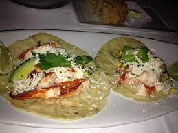 Battered and wok seared with spicy soy ginger vegetables: Lobster Tacos Picture Of Eddie V S Prime Seafood Scottsdale Tripadvisor
