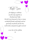 Marriage Wedding Thank You Quotes