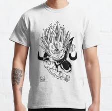 Broly, where goku and vegeta had no choice but to fuse to subdue an out of control broly. Vegeta T Shirts Redbubble