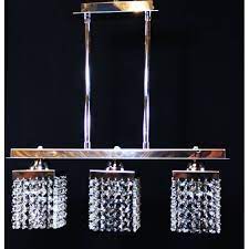 Tunc Avize 3lu Krom Tasli Sarkit Avize