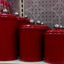 Rated 4.5 out of 5 stars. Love The Red Canisters Kitchen Canisters Red Canisters Apple Kitchen Decor