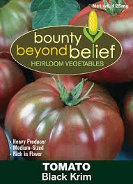 Plant database entry for tomato (solanum lycopersicum 'black krim') with 26 images, 5 leaves are poisonous roots are poisonous. Black Krim Tomato Heirloom Vegetable Seeds Bbb Seed