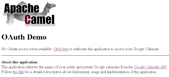 Bean parameter binding with single and multiple parameters. Apache Camel Tutorial Oauth
