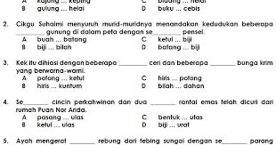 Penjodoh bilangan digunakan sebelum sesuatu kata atau nama yang menunjukkan jumlah atau bilangan. Panitia Bahasa Melayu Skdp Penjodoh Bilangan