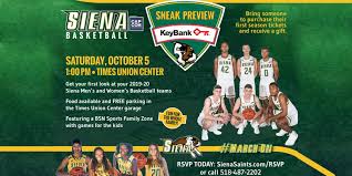 Siena Basketball Sneak Preview