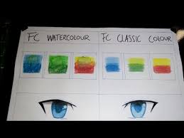 Perbedaan Faber Castell Watercolour Pensil Vs Faber Castell Classic Colour Pensil Eksperimen Youtube