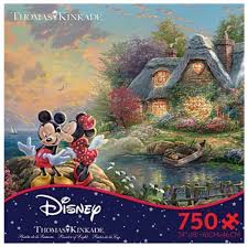 Noch keine bewertungen oder rezensionen. Ceaco Disney Thomas Kinkade Mickey Minnie Mouse Mulan 750 Piece Puzzle Pair Toys Hobbies Contemporary Puzzles