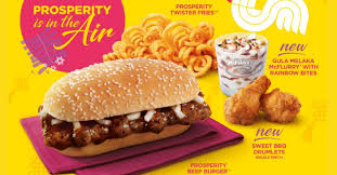 Finally, the long awaited return of prosperity burger is here! Mcdonald S Prosperity Burger And Prosperity Twister Fries Are Back With New Sweet Bbq Drumlets And Gula Melaka Mcflurry With Rainbow Bites Moneydigest Sg