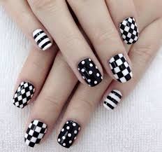 Black And White Nail Art 2020 35 Black And White Nails Art Design Ideas In 2020 White Nail Art White Nail Designs Nail Designs