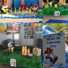 Crash Bandicoot N Sane Birthday Party Boysbirthday Crashbandicoot Kids Birthday Party Nintendo Party Kids Birthday