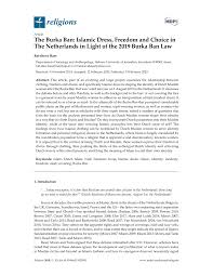 We did not find results for: Pdf The Burka Ban Islamic Dress Freedom And Choice In The Netherlands In Light Of The 2019 Burka Ban Law