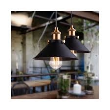 Wewoo Suspension Luminaire Lustre Lampe Suspendue Vintage En Fer Forge Petite Robe Noire Salon Bar Restaurant Plafonniers Rue Du Commerce