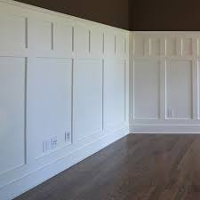 While there is no single standard height for wainscoting in a bathroom. Easy Board And Batten Treatment I Was Talking About With The High Wainscoting Effect You Are Tri White Wainscoting Dining Room Wainscoting Wainscoting Height