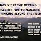 Nov. 5 CCCWC Meeting event in Coon Valley, WI