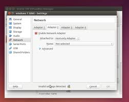 Mengatasi Invalid Settings Detected Saat Settings Network Di Virtualbox Gnu Linux