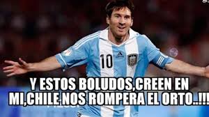 Lionel messi penalty lifts home team into qualifying berths for 2018 world cup | argentina vs chile. Los Memes Que Calientan La Previa De La Final De Chile Vs Argentina Epicentro Chile