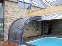 Pool Ideas Indoor Outdoor Retractable Pool Enclosure Sun Room Pools Indoor Outdoor Pool Pool Houses Swimming Pool Enclosures