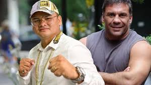 Chino maidana y rafa liendo, en la presentación de el regreso del campeón argentino. Chino Maidana Vuelve Al Ring Para Pelear Con Acero Cali Boxeo Cadena 3 Argentina