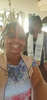 This is so exciting . . . . . Station #11 Dr. Irene Huston, Richmond  California and Station #12 Ms. Wanda Sabir, Oakland California met today in  the lovely home of Dr.
