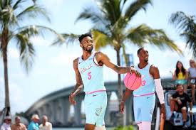 A list with all the heat jerseys currently available to buy online with prices, description and links to the stores. Miami Heat Unveils New Blue Vice Alternate Jerseys Miami Herald