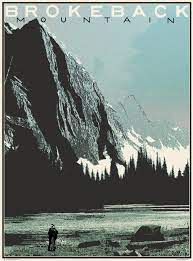 8k tv art of noise dorm posters brokeback mountain cinema minimal movie posters lgbt heath ledger alternative movie posters. Inside The Rock Poster Frame Blog Brian Methe Brokeback Mountain Movie Poster