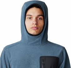 Mountain Hardwear Felpa con cappuccio da uomo First Tracks, Montauk Blue  Heather, Montauk Blu Erica, Large : Amazon.it: Moda
