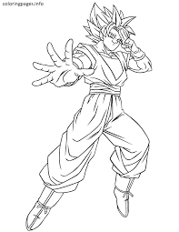 Goku Super Saiyan 1 Coloring Pages Dibujos Dibujo De Goku Dibujos Para Colorear Las dragon ball permiten a goku una serie de transformaciones o fases donde cada vez es más poderoso y fuerte. goku super saiyan 1 coloring pages