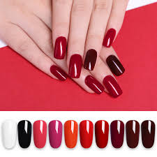 All that is left to do use the same brush to draw a stripe under the thick red stripe. Lilycute Black White Red Uv Gel Polish Nail Color Coat Long Lasting Soak Off Nail Art Gel Varnish For Nails Design Nail Gel Aliexpress