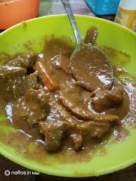 Resepi gulai kawah 1)daging cincang direbus hingga empuk. Resepi Gulai Kawah Kelantan