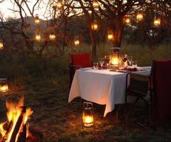 Outdoor Date Night So Finding A Spot To Do This Come Summertime Acampada Romantica Cena Con Velas Patios